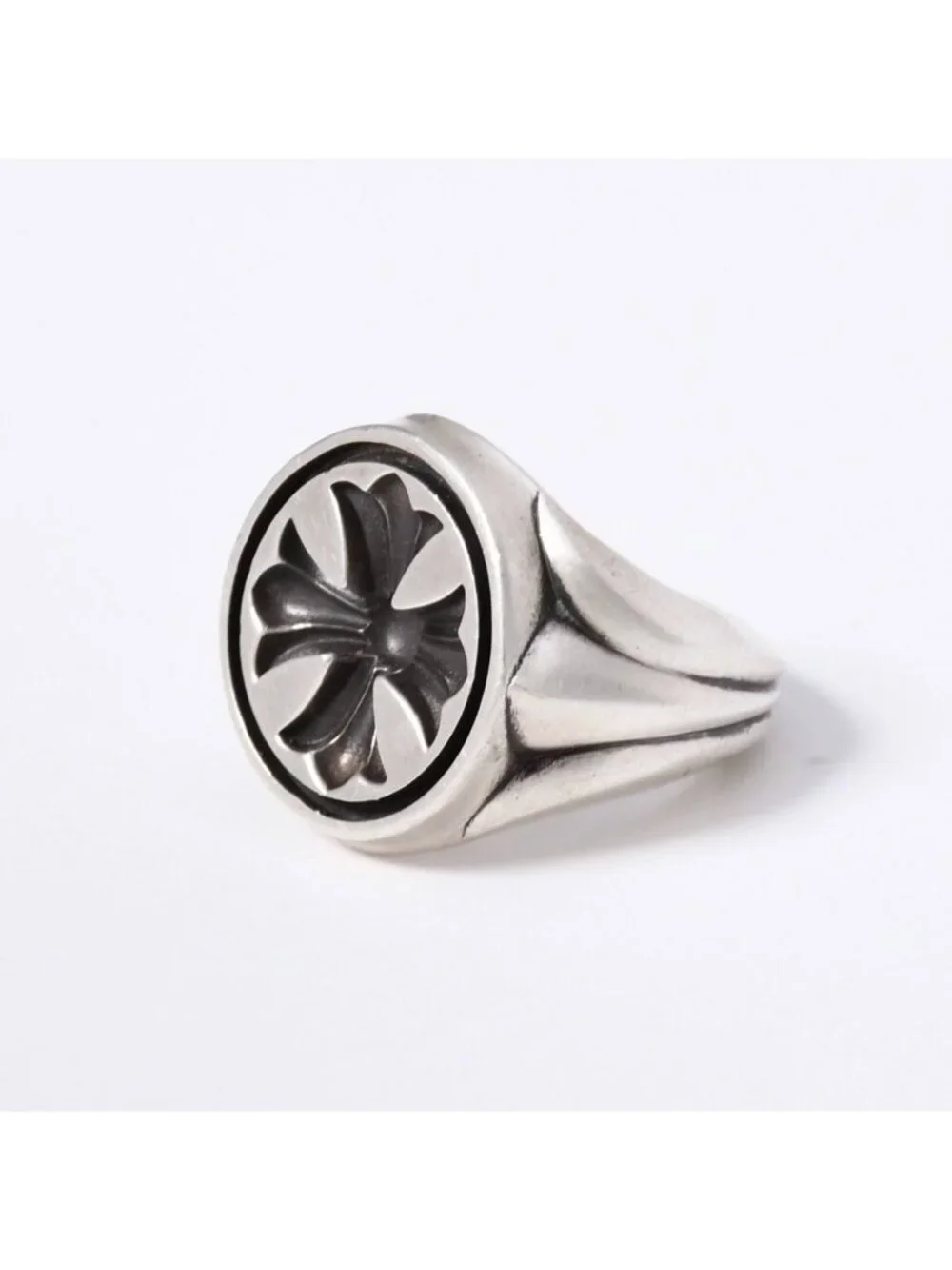 Chrome Hearts Sea Ring CH Plus 925 Sterling Silver